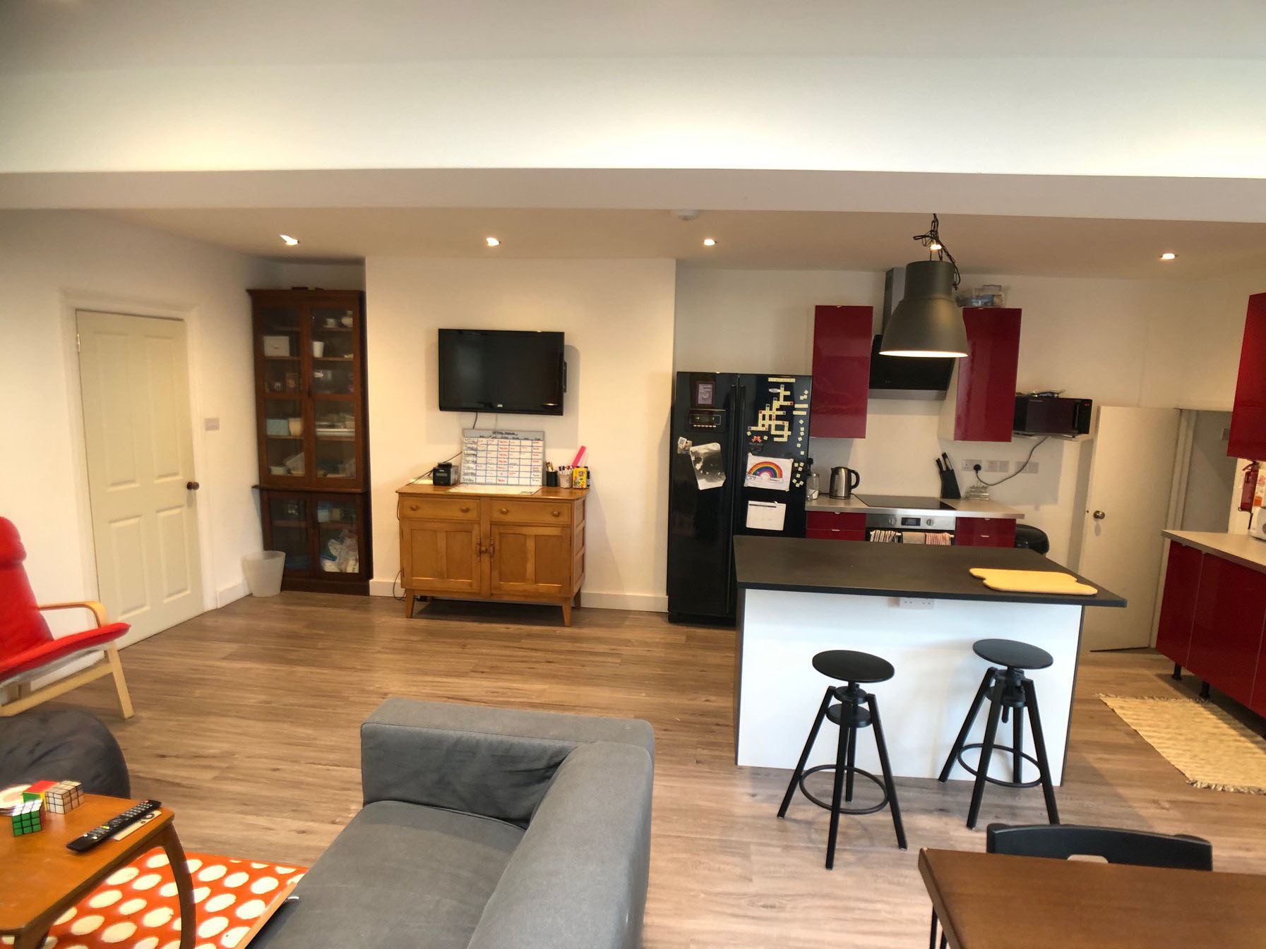 Photo of kitchen in student house on Lisson Grove, Plymouth