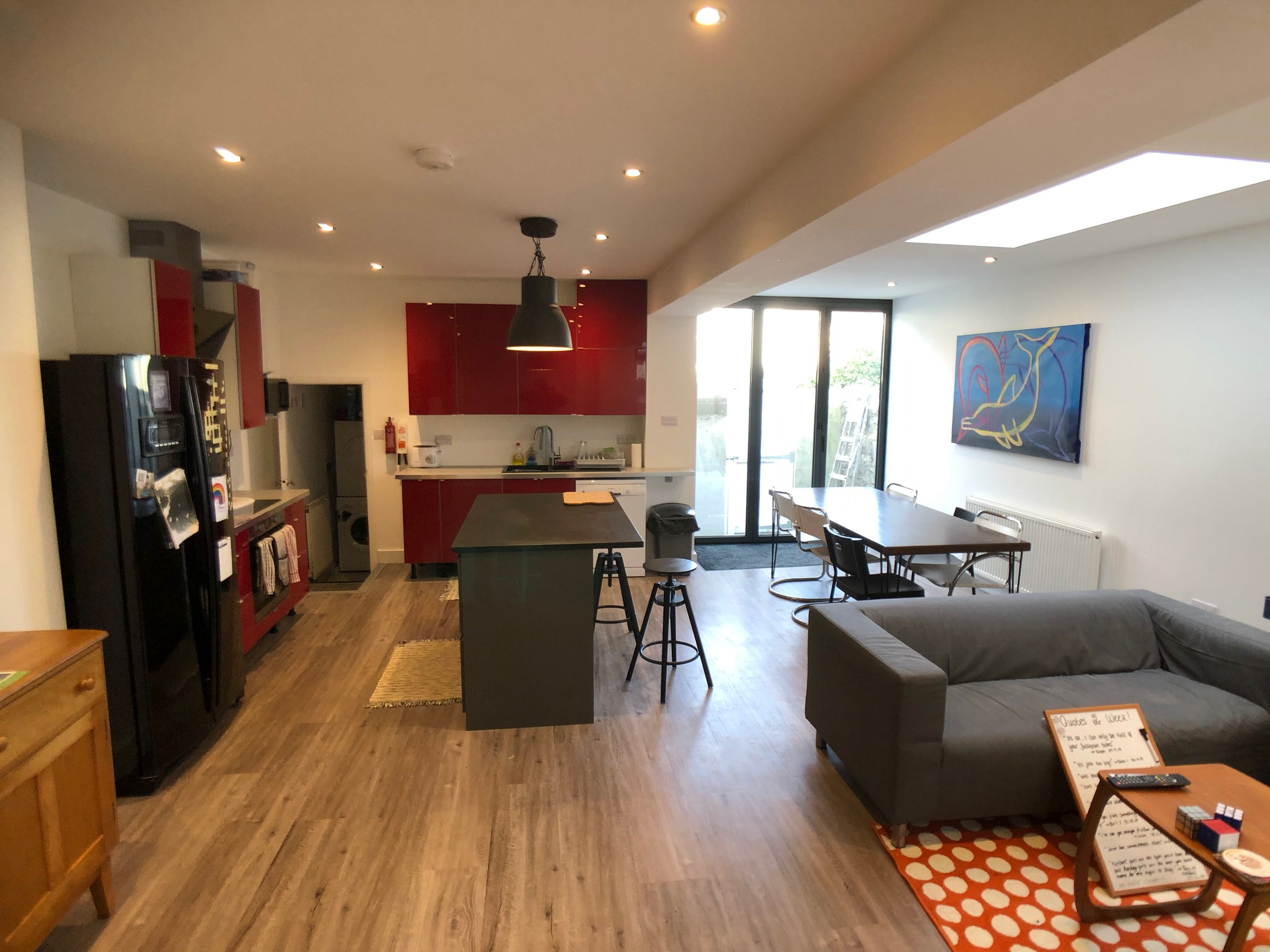 Photo of kitchen in student house on Lisson Grove, Plymouth